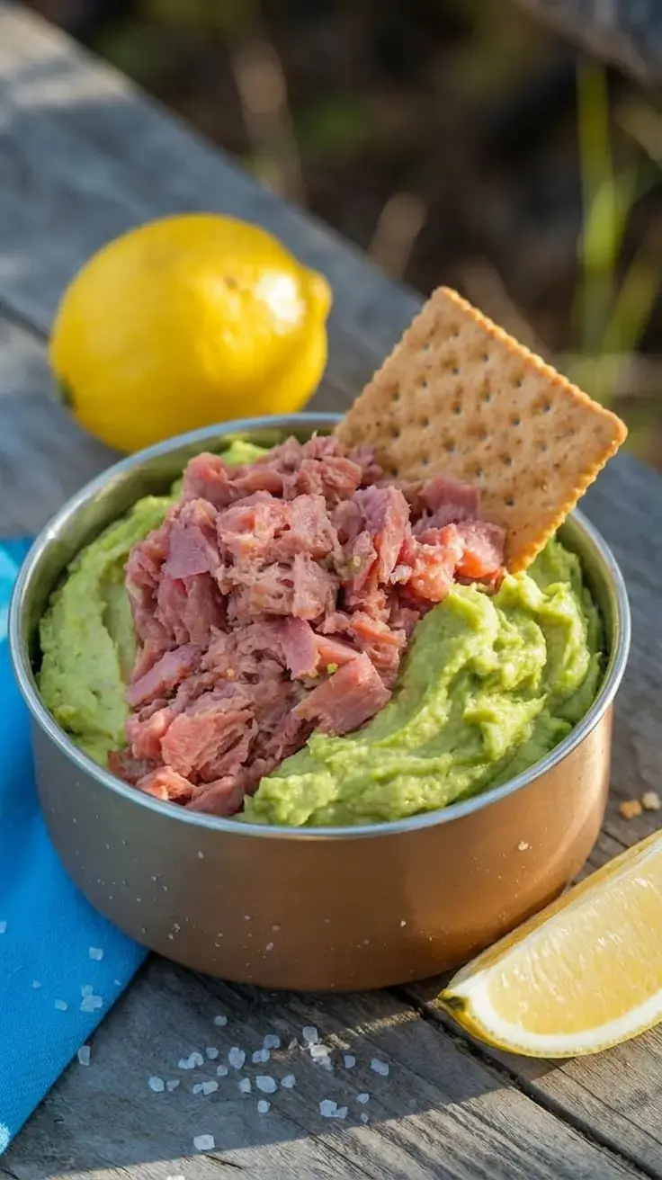 2. Tuna & Avocado Salad