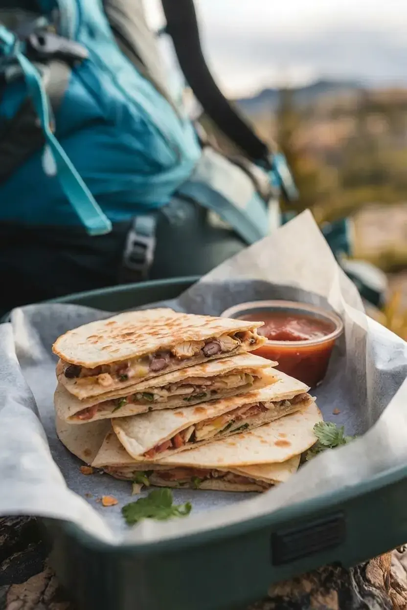 5. Campfire Quesadillas