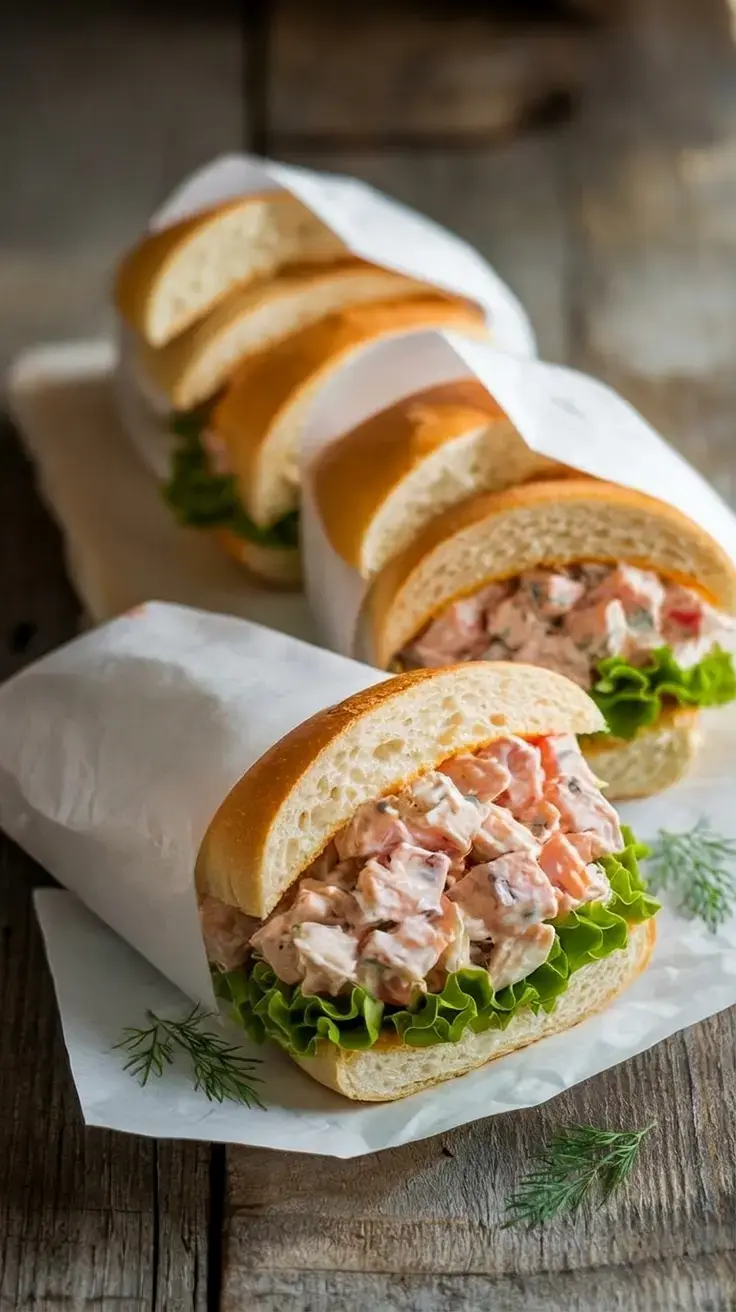 9. Pre-Made Chicken Salad Sandwiches