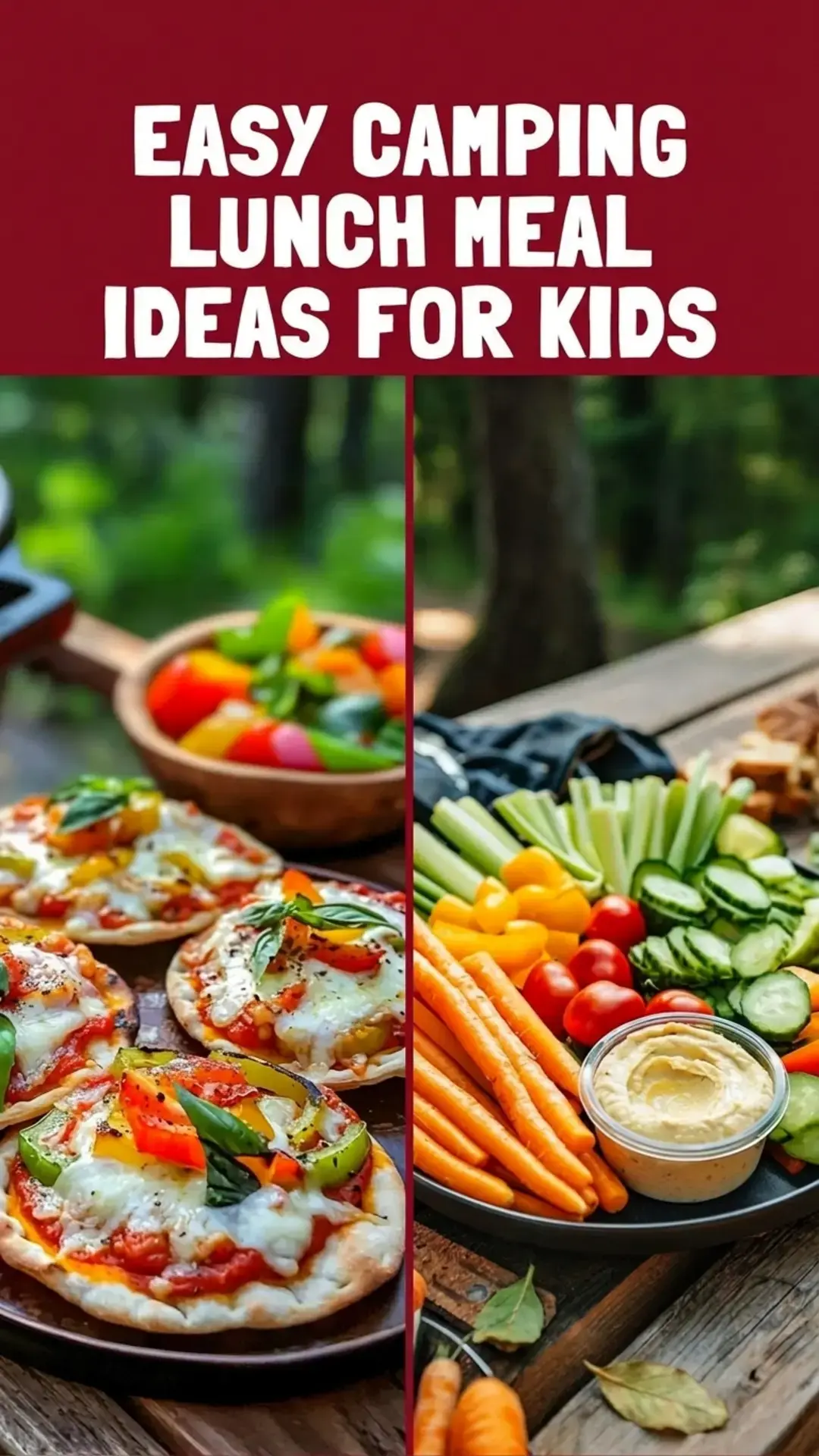 Easy Camping Lunch Meal Ideas for Kids