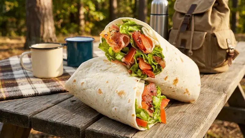 11. BLT Camping Wraps