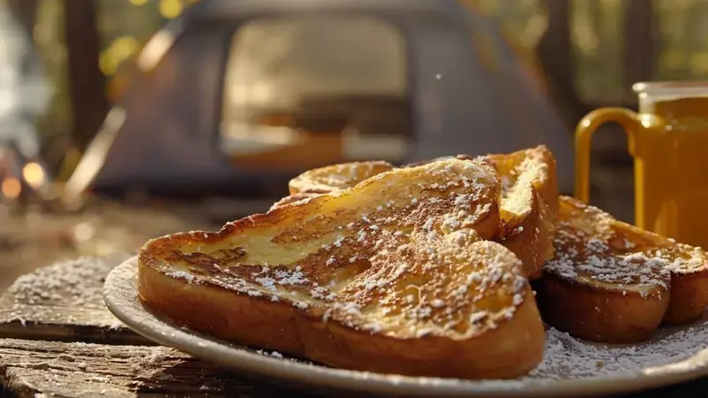 19. Campfire French Toast
