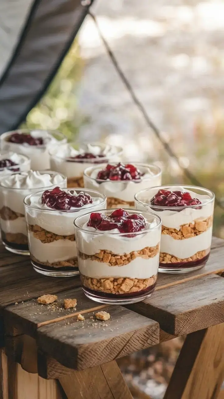 18. No-Bake Cheesecake Cups