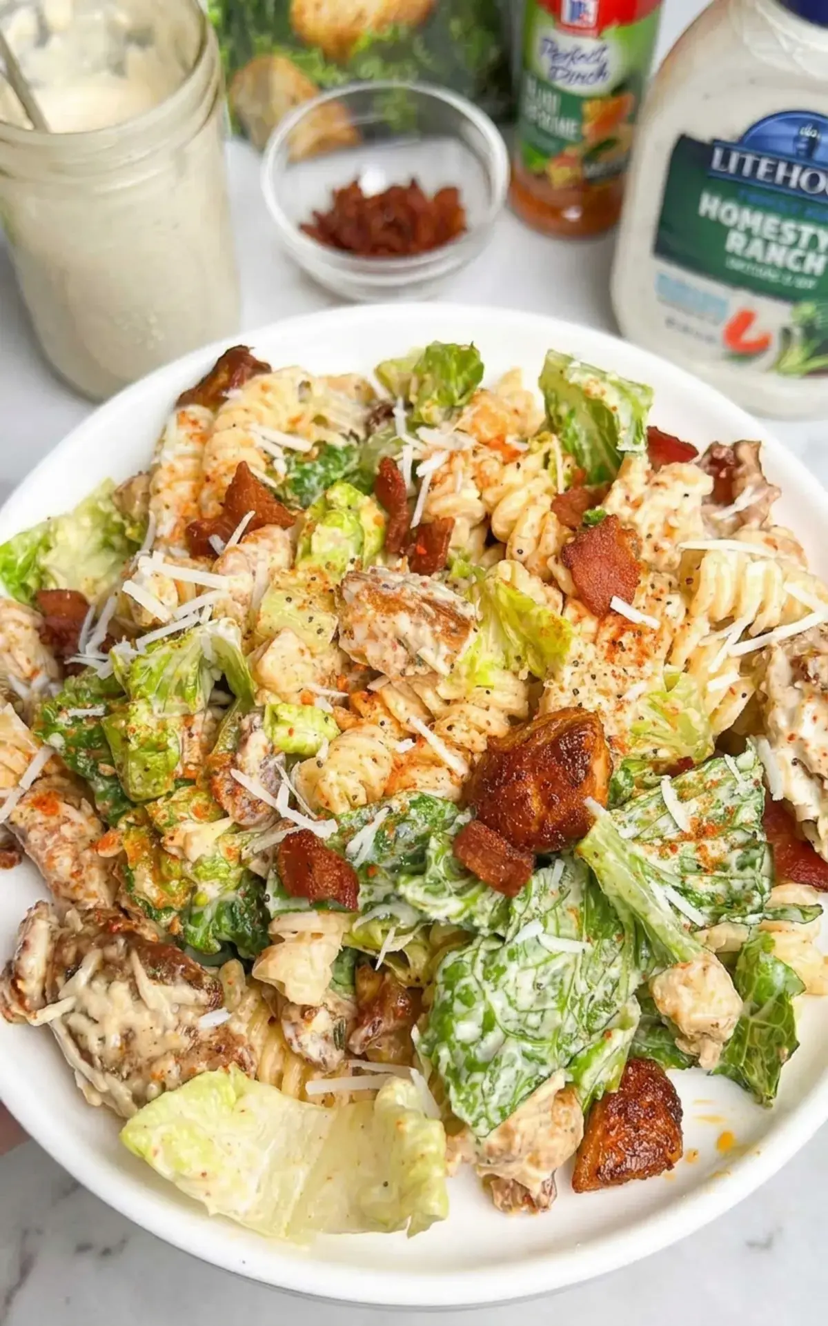 Caesar Pasta Salad