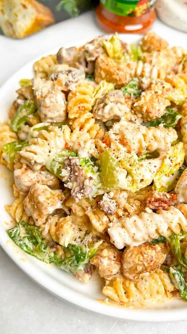Chicken Caesar Pasta Salad