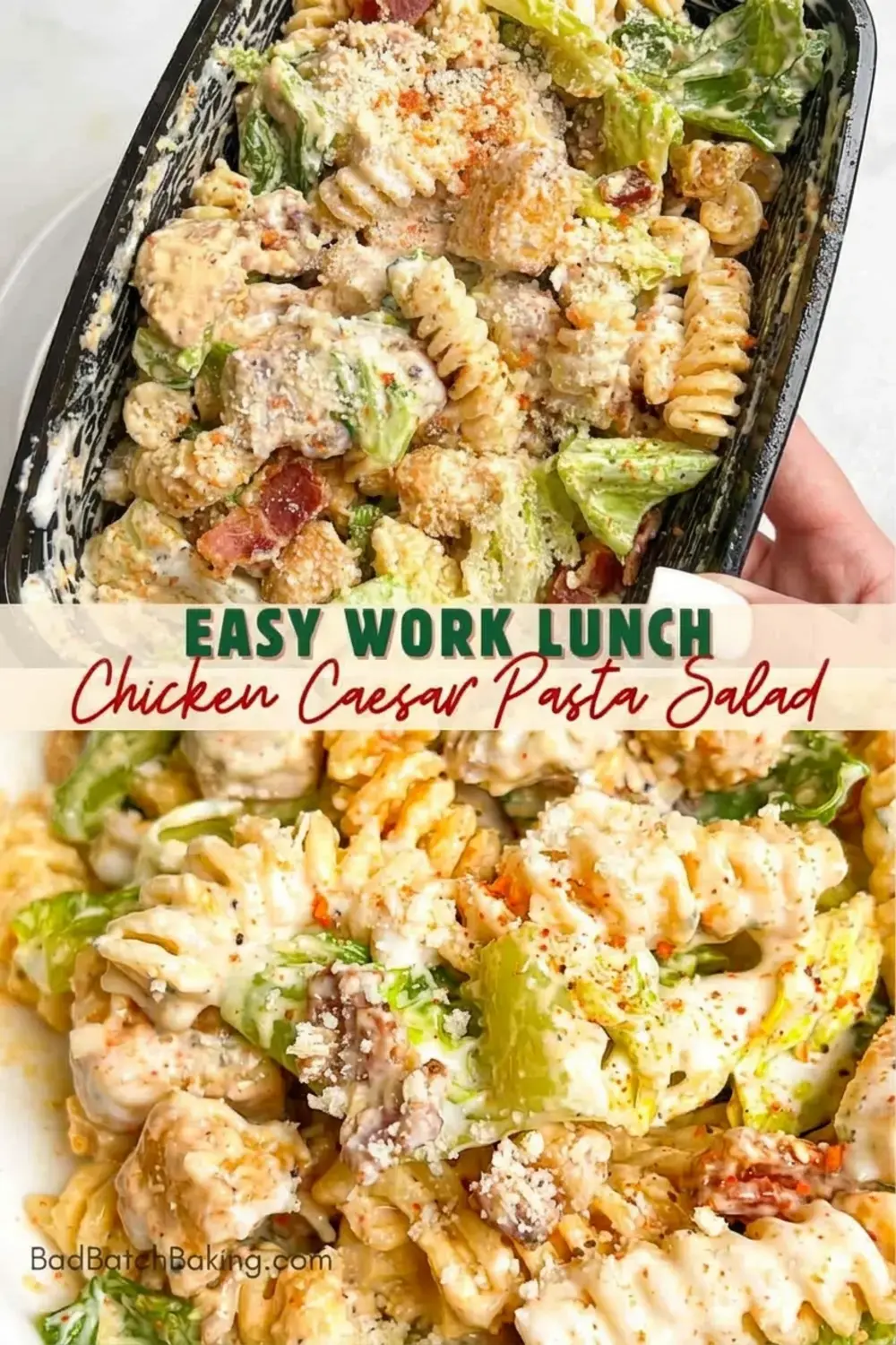 How to Make Caesar Pasta Salad