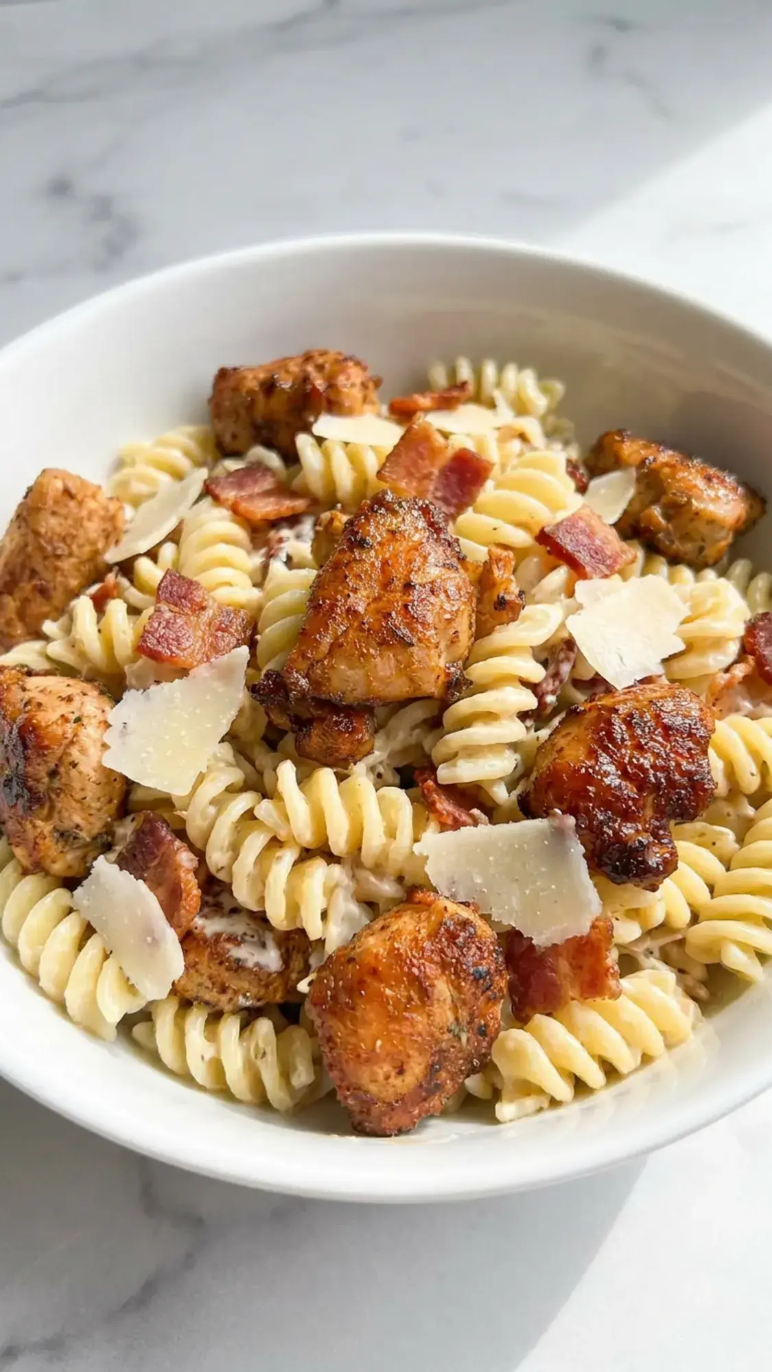 How to Make Caesar Pasta Salad