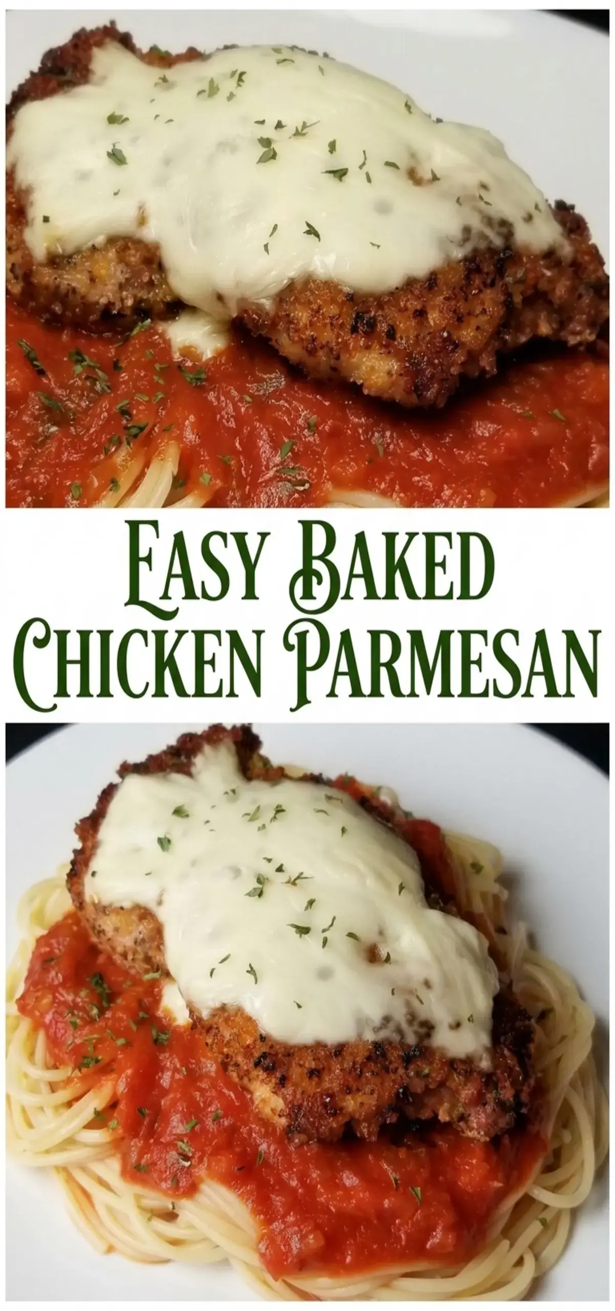 Ingredients you need to make Baked Chicken Parmesan: