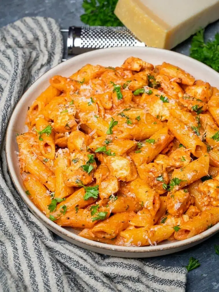 Easy Chicken Parmesan Pasta Recipe for a Comfort Food Dinner 20 Hey, I'm Alice!