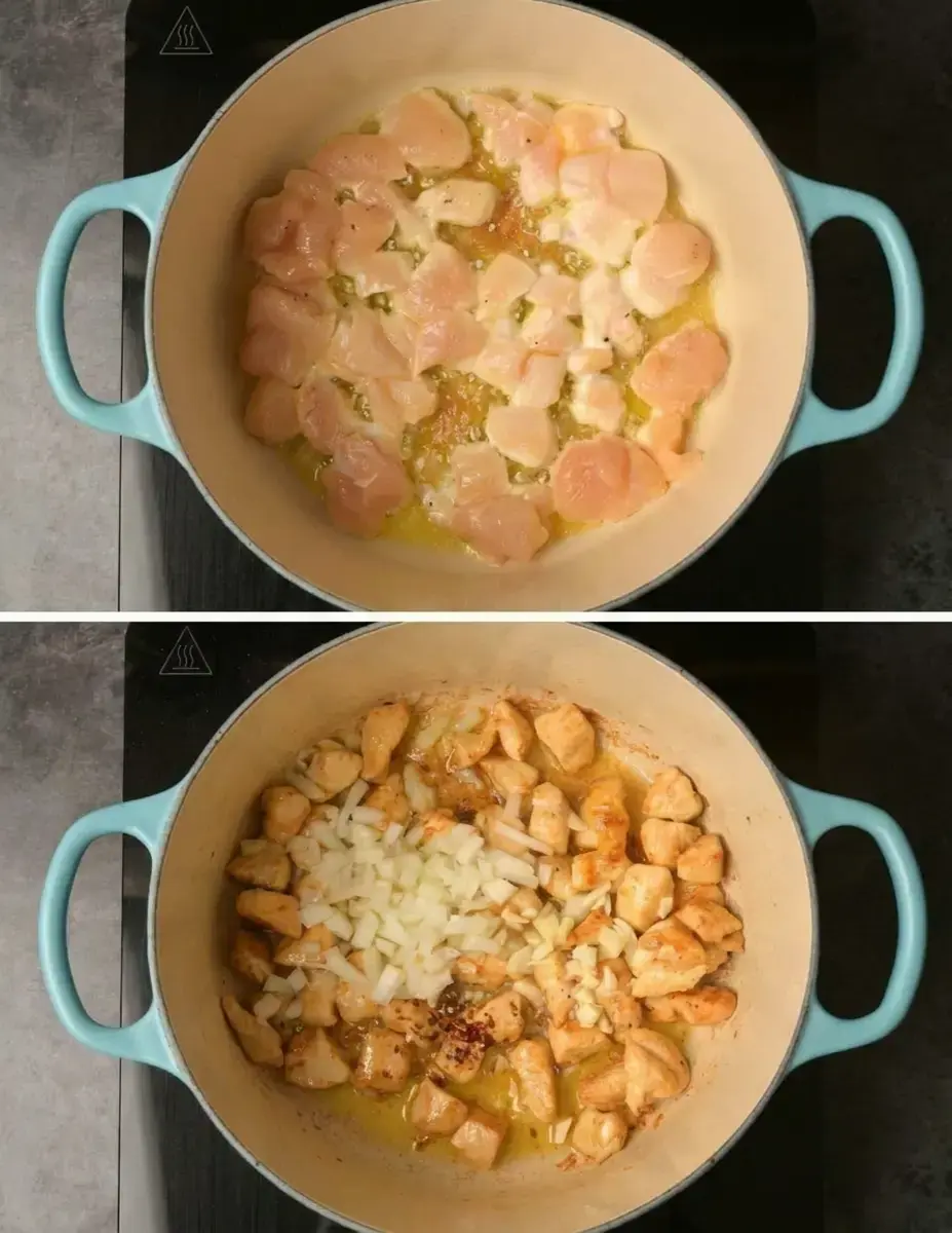 How to make creamy chicken parmesan pasta