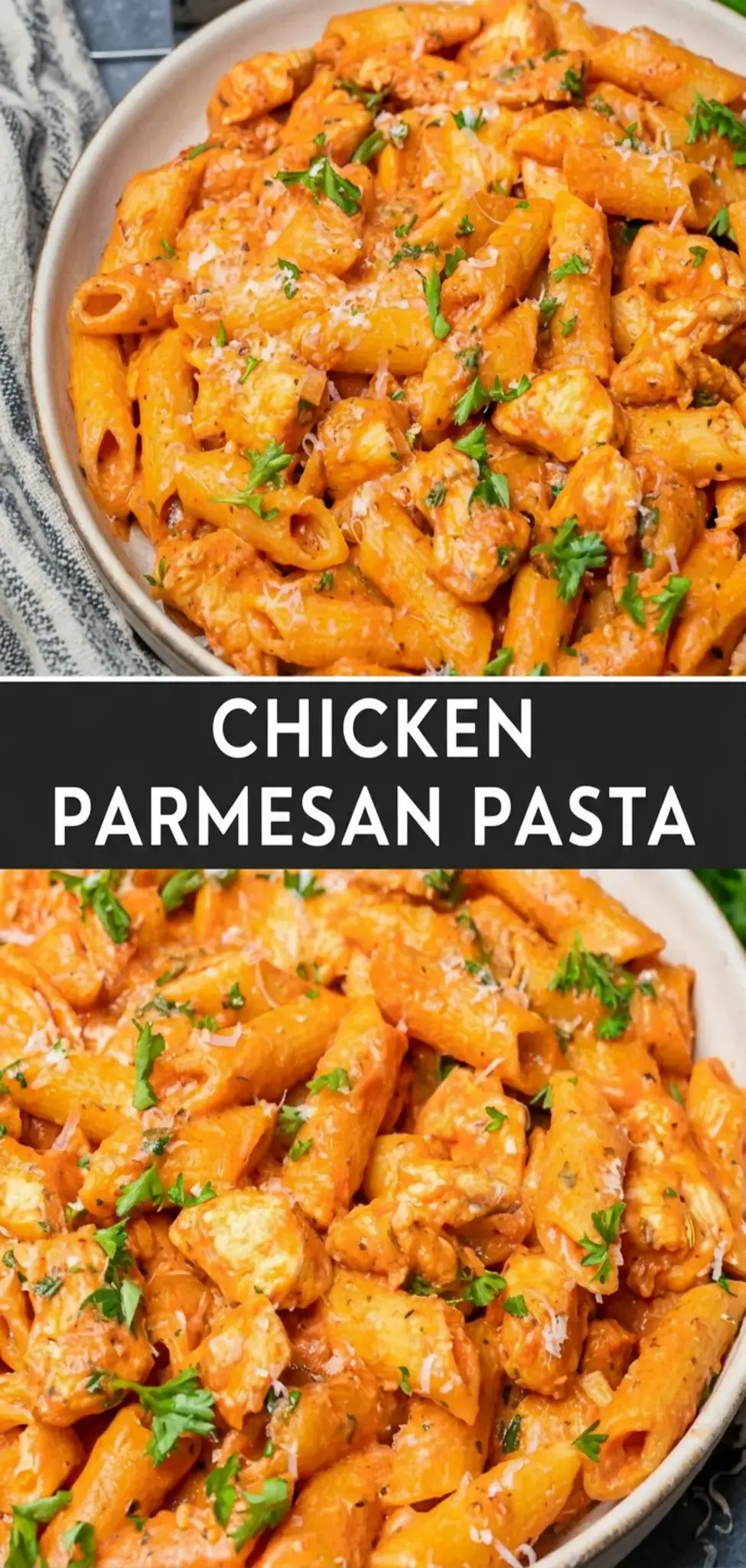 Easy Chicken Parmesan Pasta Recipe for a Comfort Food Dinner 17 Yield