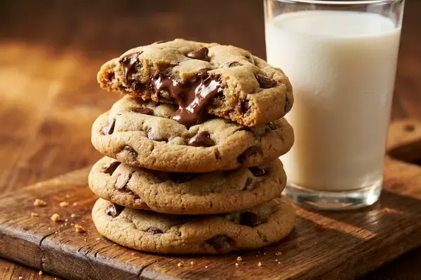Perfect, Soft and Chewy Chocolate Chip Cookies