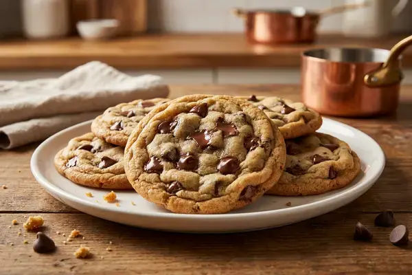 Perfect, Soft and Chewy Chocolate Chip Cookies