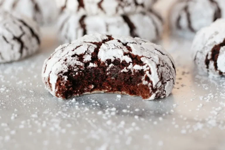Chocolate Crinkle Cookies