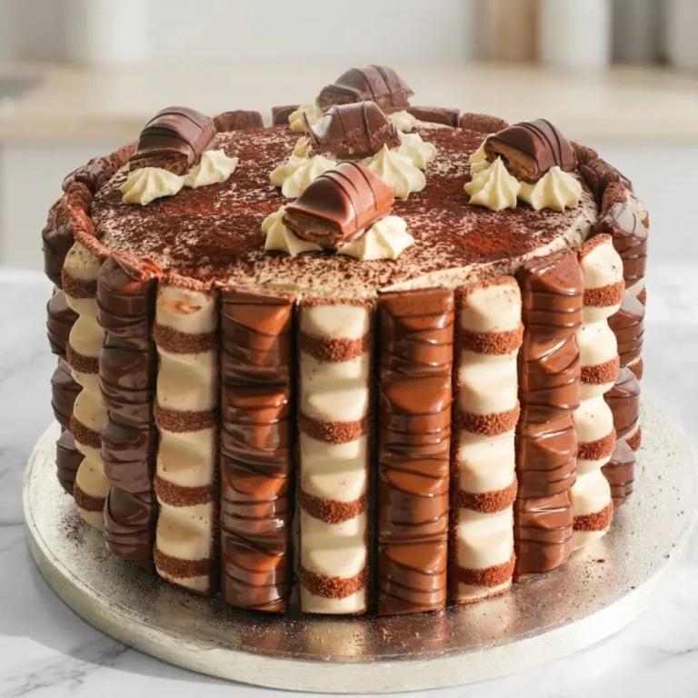 Chocolate Kinder Bueno Cake
