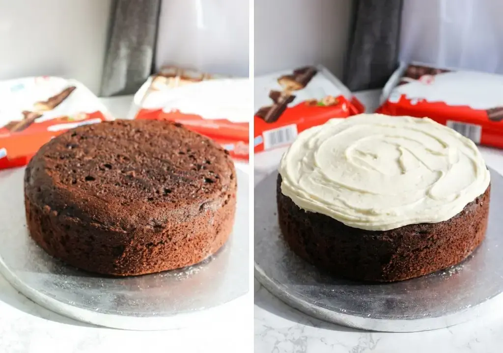 How to Decorate Chocolate Kinder Bueno Cake