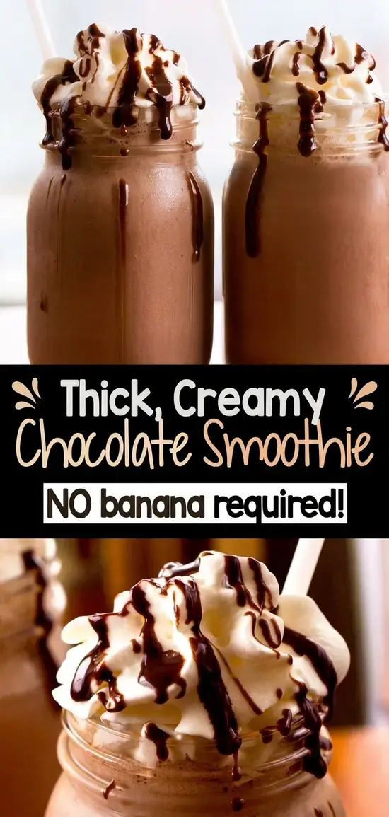Chocolate milkshake or smoothie?