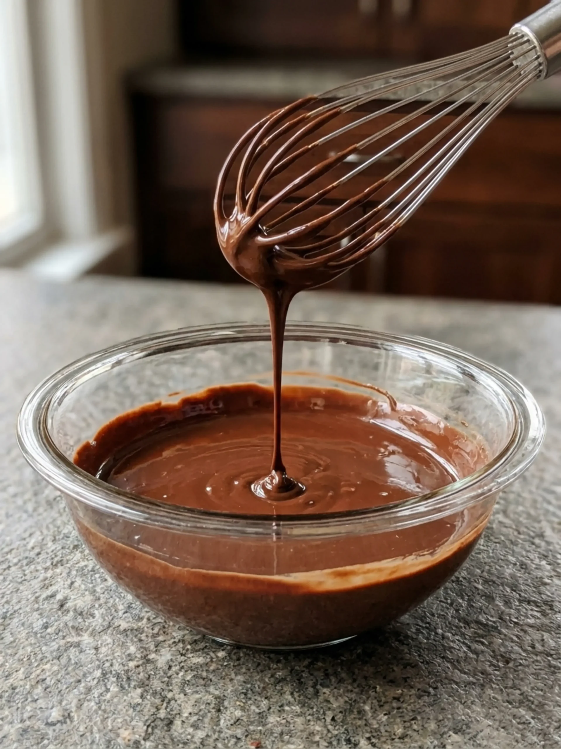 Step 6: Make the Chocolate Ganache Drip & Decorate This Snickers Cake