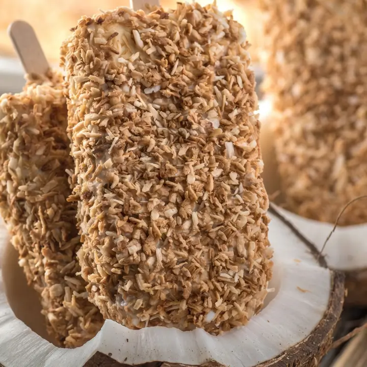 Creamy Coconut Popsicles