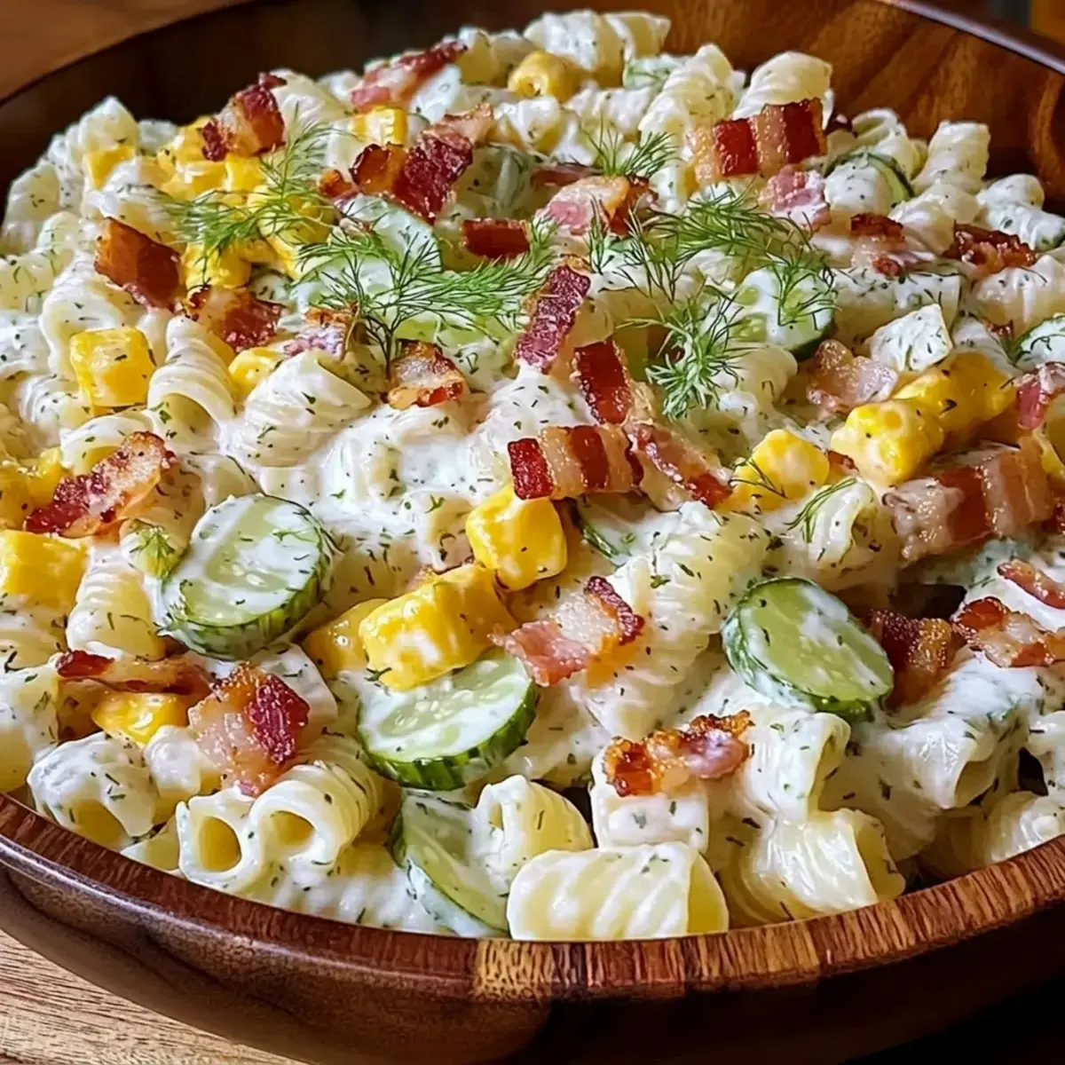 Step‑by‑Step Instructions for Dill Pickle Bacon Ranch Pasta Salad