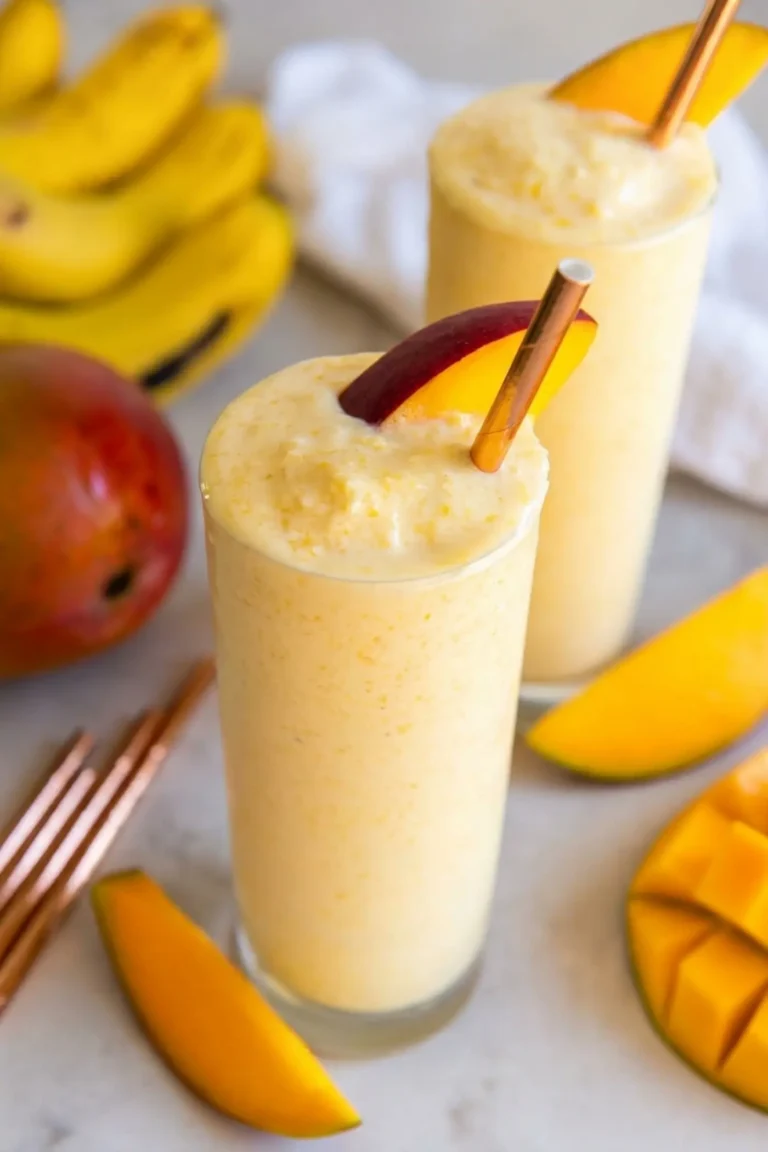 Creamy Dreamy Mango Smoothie
