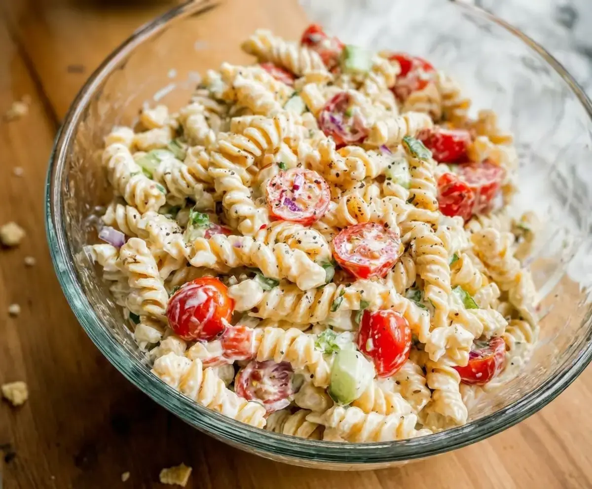 Creamy Pasta Salad for Summer Cookouts and Potlucks 5 How Can You Keep Pasta Salad Creamy Without Getting Soggy?
