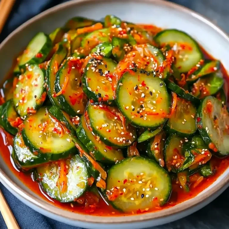 Crispy Cucumber Kimchi Refreshing Twist Youll Love