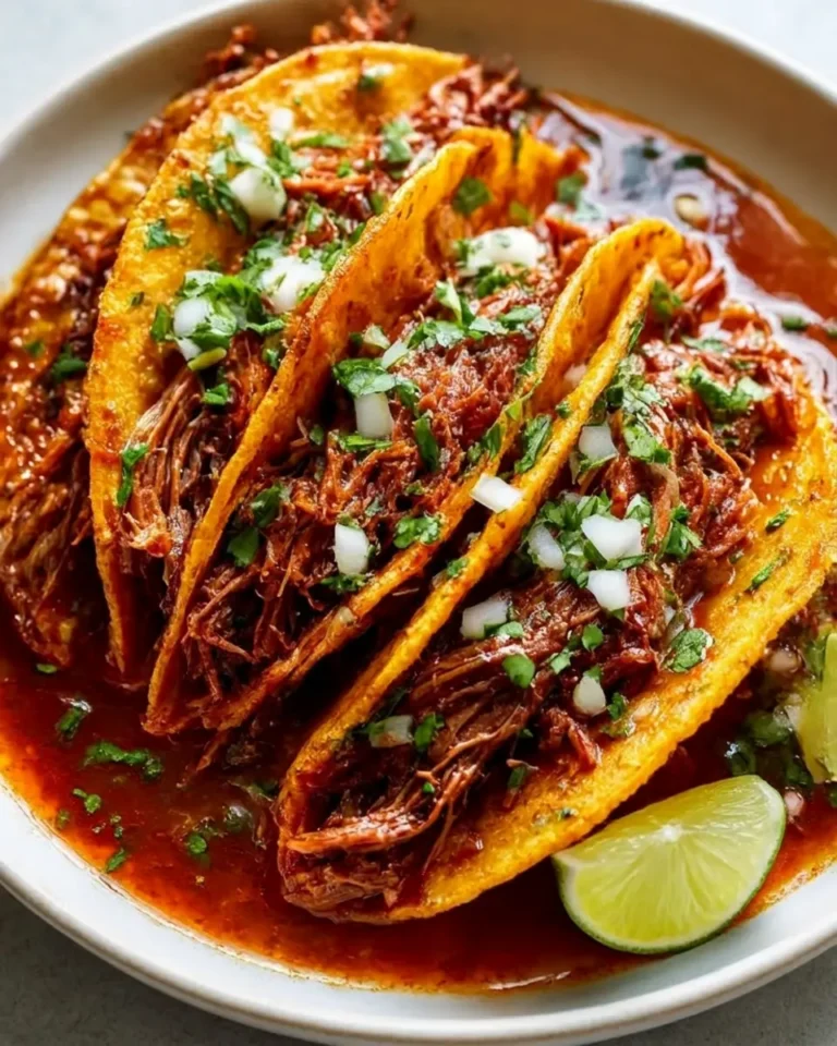 Crock Pot Beef Birria Tacos