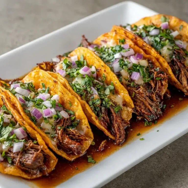 Crock Pot Birria Tacos