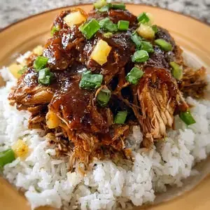 Crockpot Hawaiian BBQ Chicken: An Irresistible Tropical Delight!