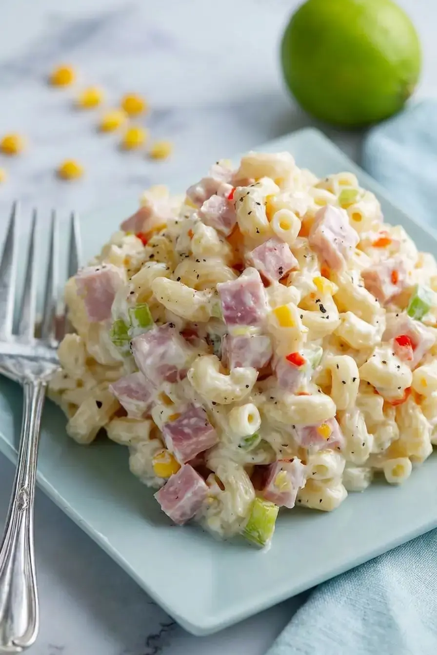 Why You'll Love This Mexican Ham Pasta Salad