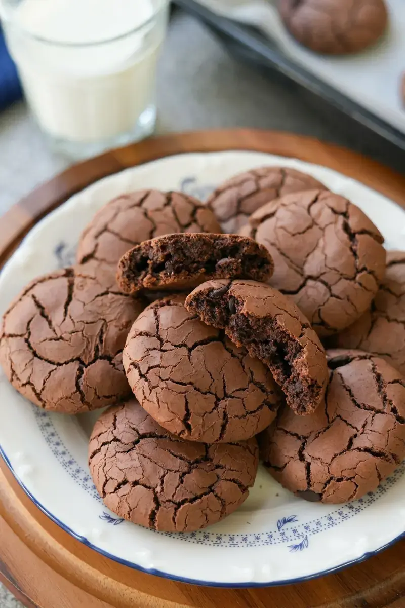 Damak Catlatan Browni Kurabiye: Turkish Chocolate Brownie Cookies 50 Damak Çatlatan Browni Kurabiye Tarifi Fotoğraflı Yapılışı