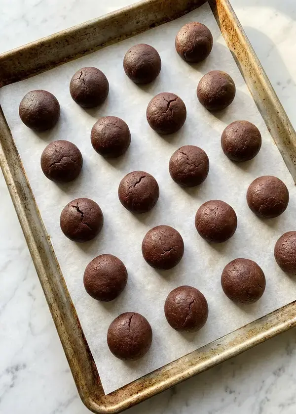 Damak Catlatan Browni Kurabiye: Turkish Chocolate Brownie Cookies 31 Damak Çatlatan Browni Kurabiye Tarifi Fotoğraflı Yapılışı