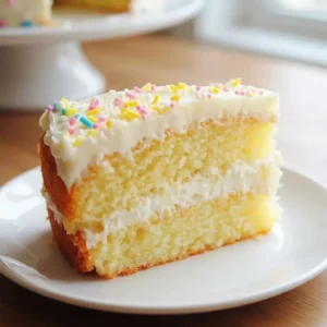 Decadently Moist Vanilla Cake Recipe For Any Celebration
