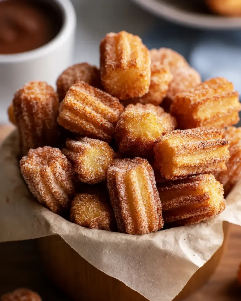 Easy Baked Churro Bites: Dessert In 25 Minutes!