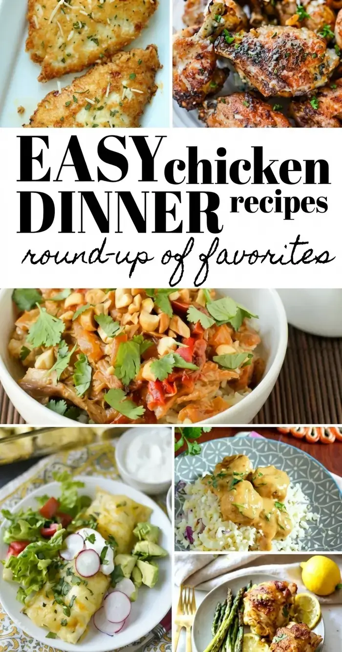 Easy Chicken Dinner Recipes for Busy Weeknights 6 Parmesan Crusted Chicken from Cincy Shopper