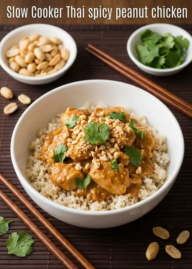 Easy Chicken Dinner Recipes for Busy Weeknights 1 Thai Spicy Peanut Chicken from Dizzy Busy and Hungry