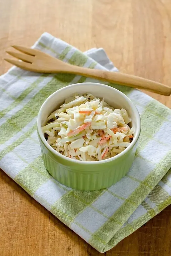 Easy coleslaw recipe ingredients
