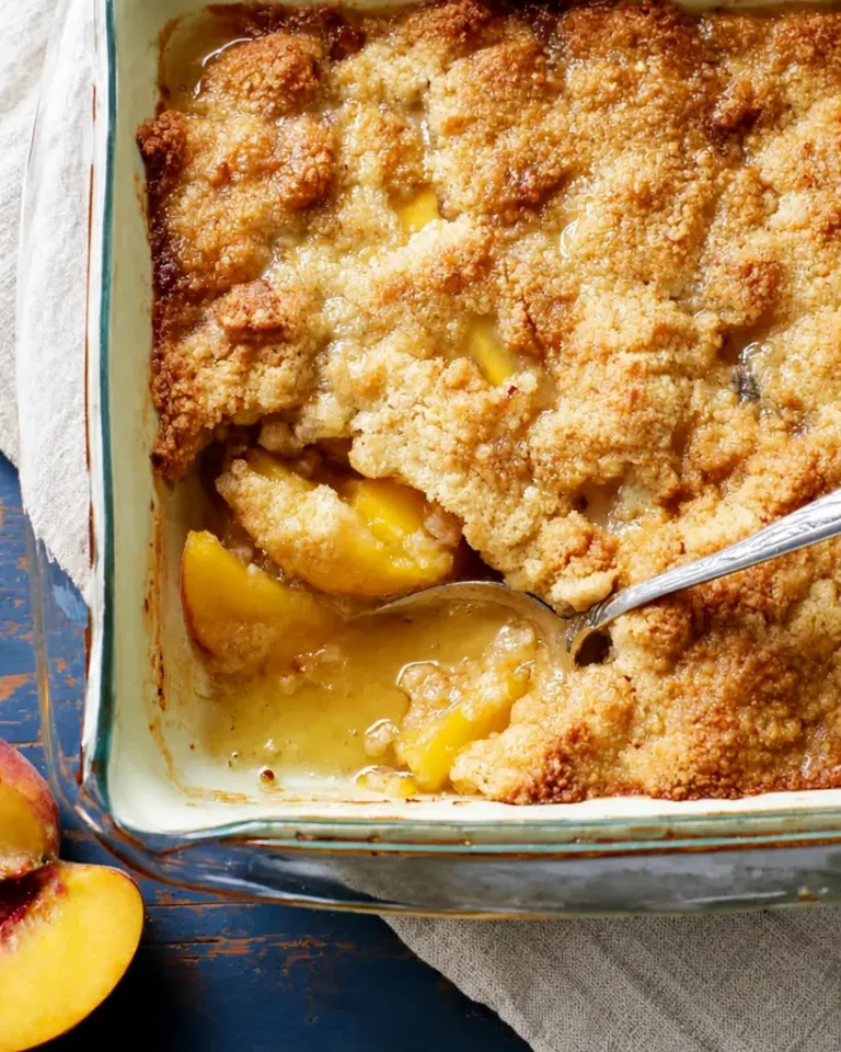 Easy Easy Peach Cobbler Recipe