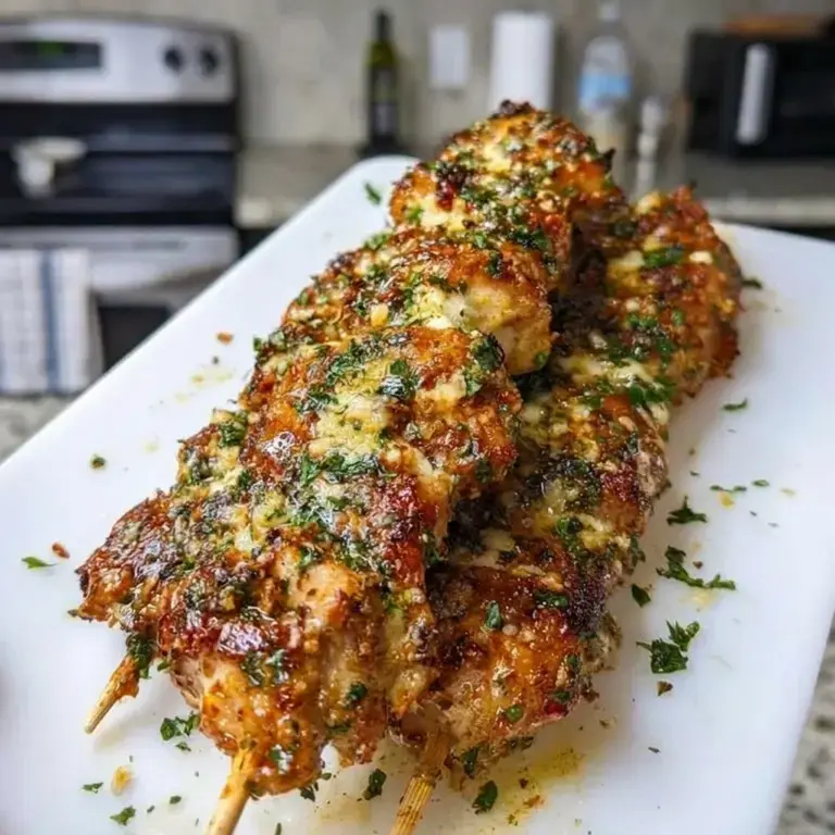 Savory Chicken on a Stick