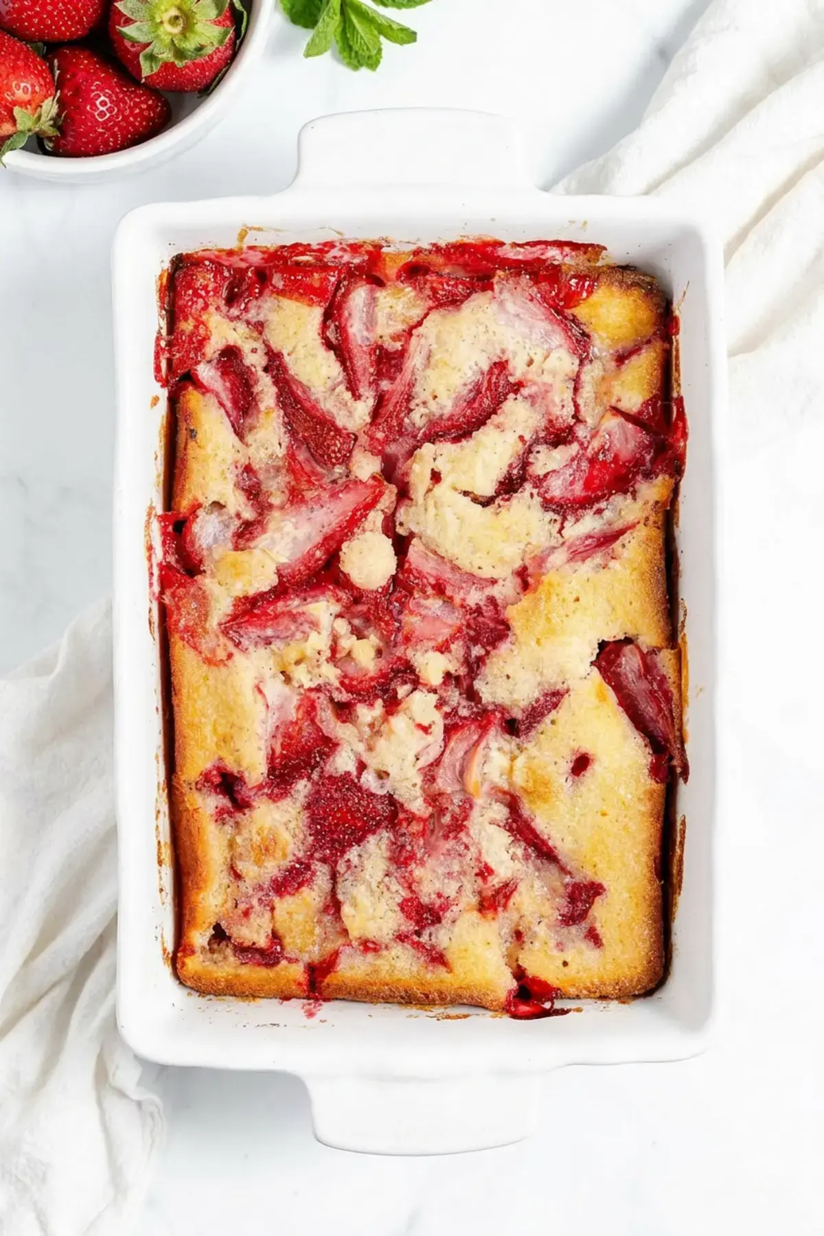 How To Make Strawberry Cobbler