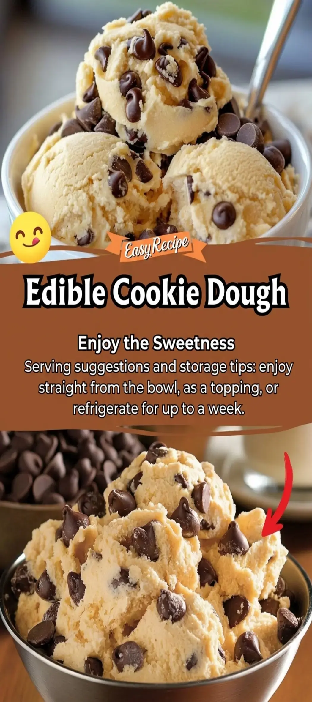 Edible Cookie Dough Recipe for a Safe Homemade Sweet Treat 7 Enjoy the Sweetness