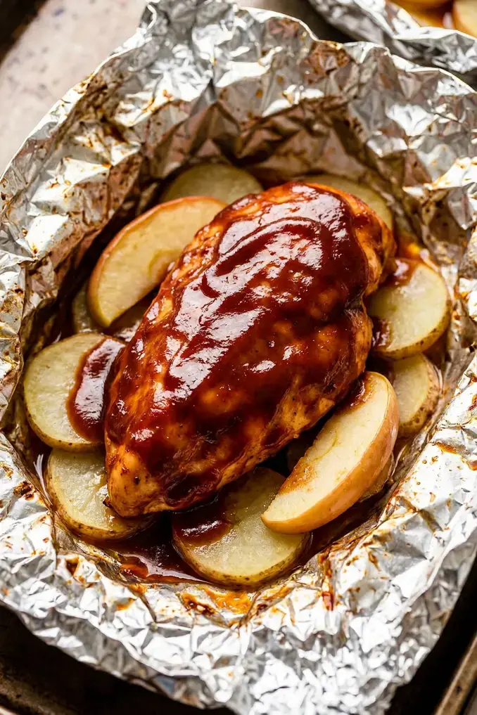 Easy Barbecue Chicken and Potatoes