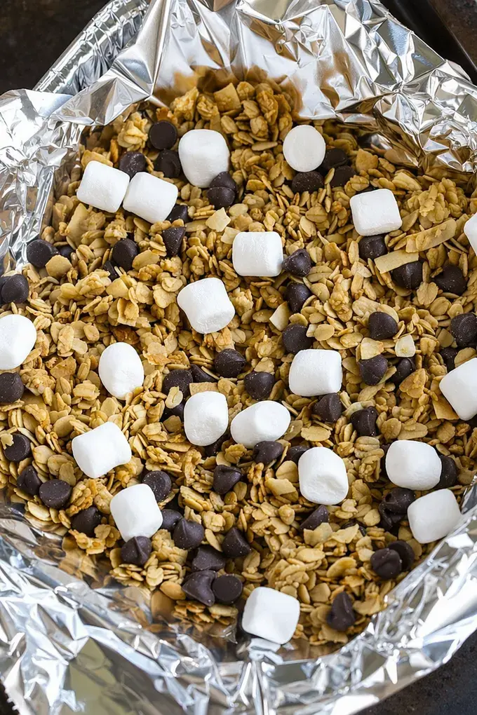 Warm S'mores Granola