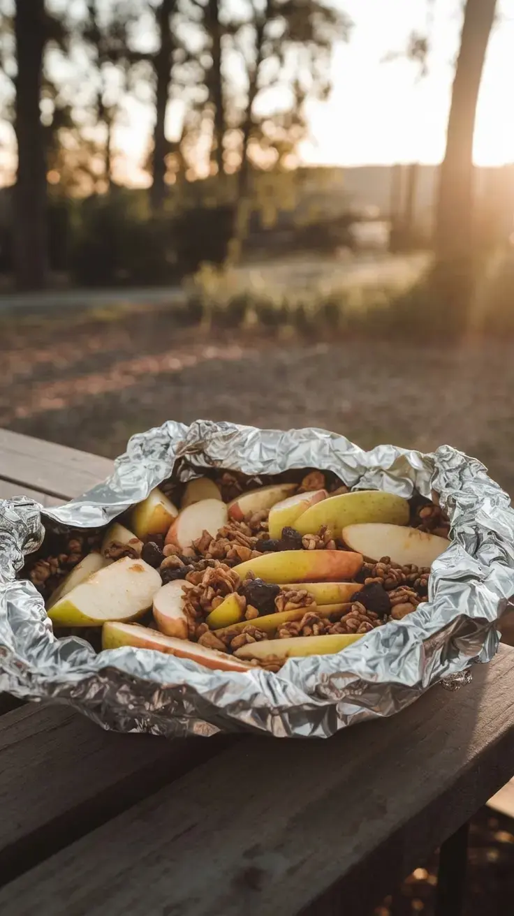 Foil Packet Meals for Easy Camping Dinners 6 10. S'mores Banana Boats