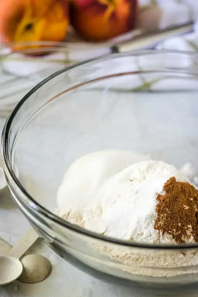 Fresh Peach Fritters Recipe for a Crispy Summer Treat 8 Powdered Sugar Glaze: