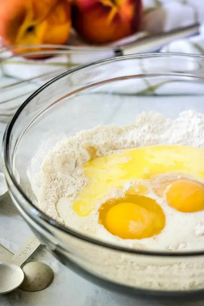Fresh Peach Fritters Recipe for a Crispy Summer Treat 9 Powdered Sugar Glaze: