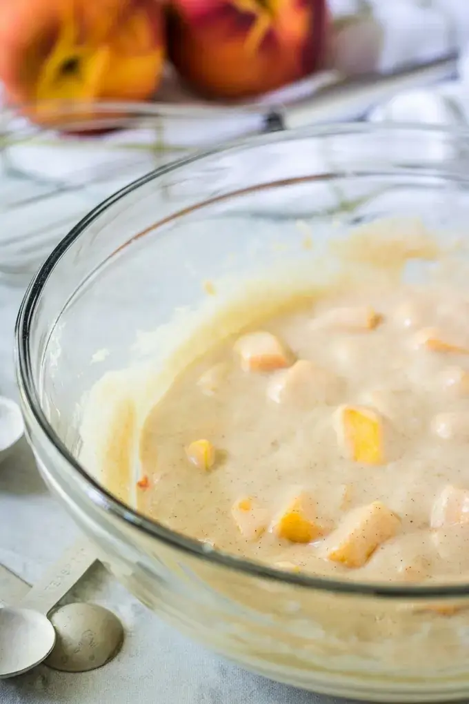 Fresh Peach Fritters Recipe for a Crispy Summer Treat 10 Powdered Sugar Glaze:
