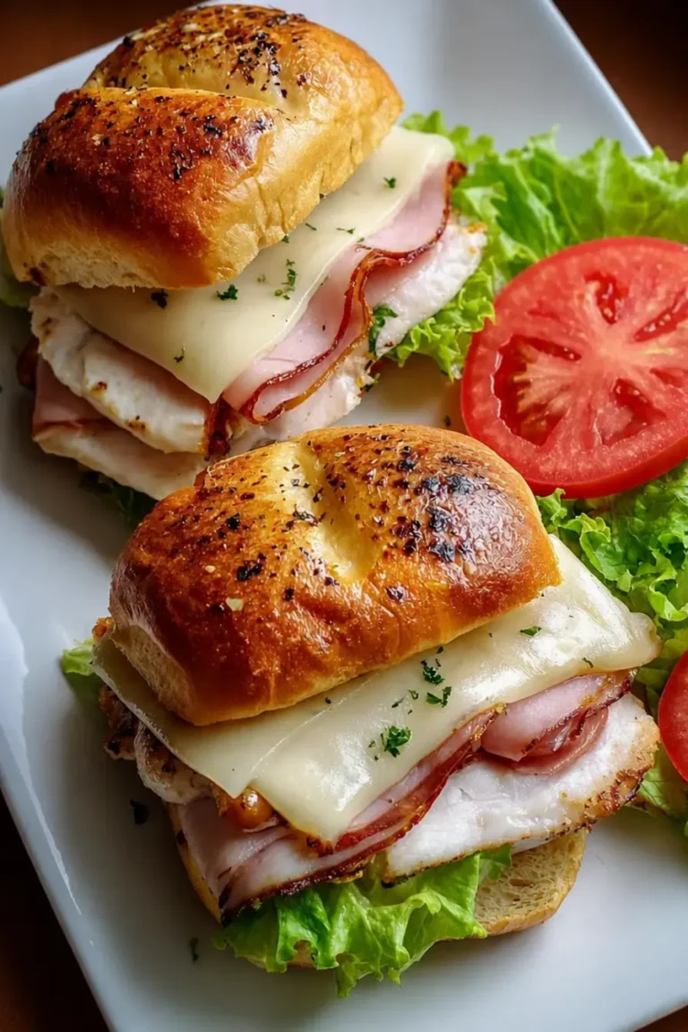 Grilled Chicken Cordon Bleu Sandwich