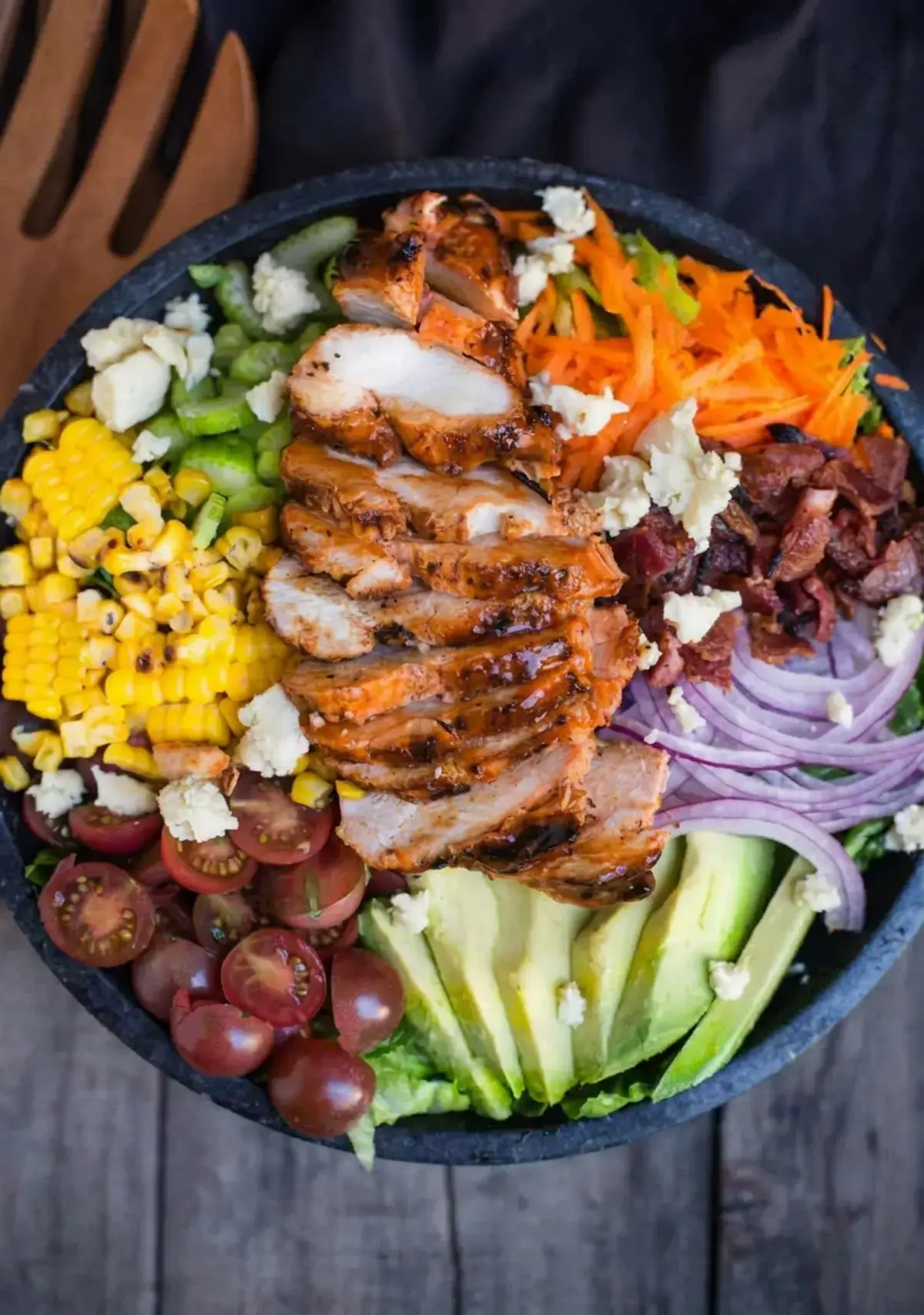 Grilled Buffalo Chicken Salad